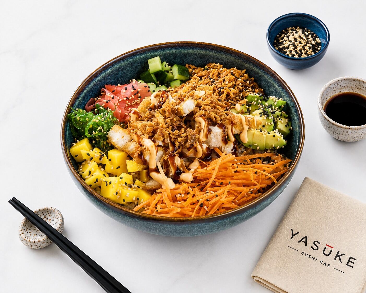 Poké Poulet Katsu